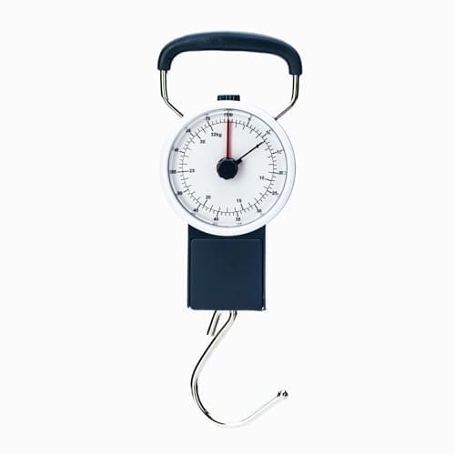 STATUS Mechanical Luggage Scale with 1 m Tape Measure, Portable Analog Travel Weighing Scale up to 32 kg Capacity for Suitcases & Bags, (SMLSCALE1PK4)